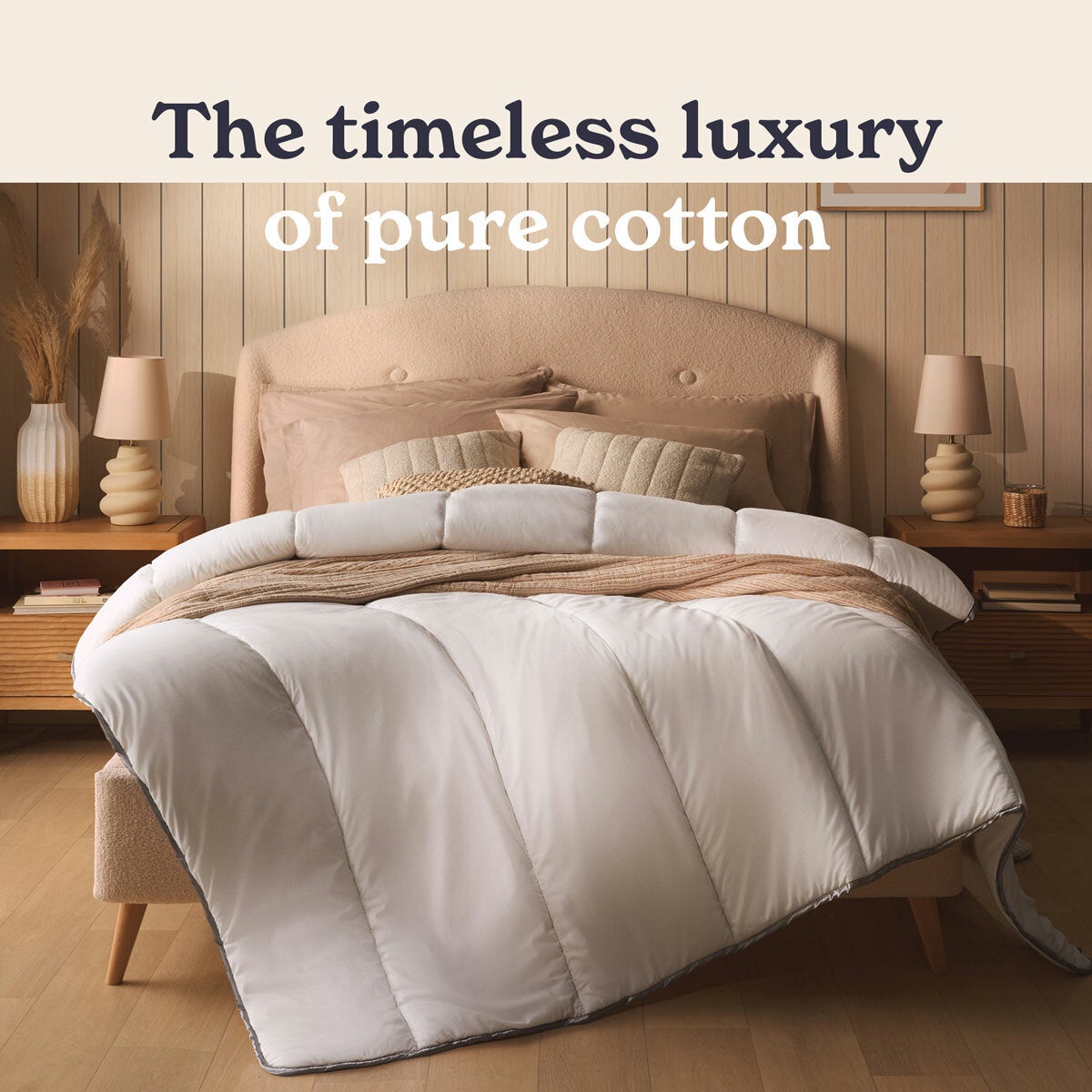 Sleepeezee Sumptuous Cotton 10.5 Tog Duvet In 4 Sizes Sleepeezee Sumptuous Cotton 10.5 Tog Duvet In 4 Sizes