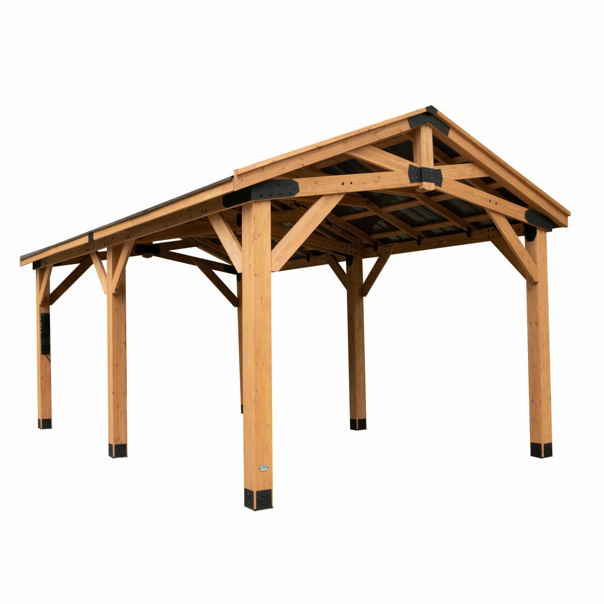 Backyard Discovery Norwood 20ft x 12ft (6.1 x 3.7m) Wooden Gazebo Backyard Discovery Norwood 20ft x 12ft (6.1 x 3.7m) Wooden Gazebo