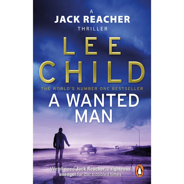 front cover images of Lee Child Books- A wanted Man front cover images of Lee Child Books- A wanted Man