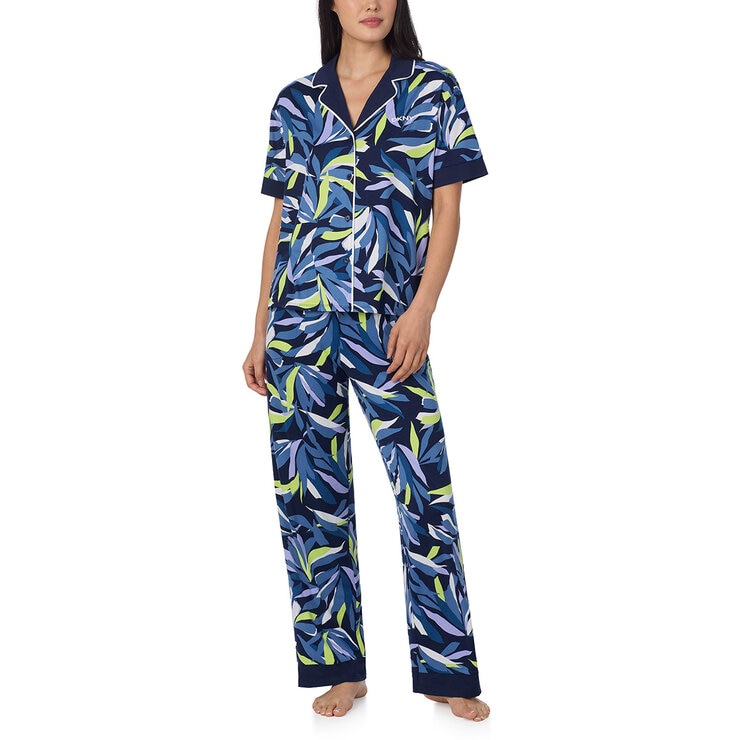 DKNY Ladies Notch Collar 3 Piece PJ Set DKNY Ladies Notch Collar 3 Piece PJ Set