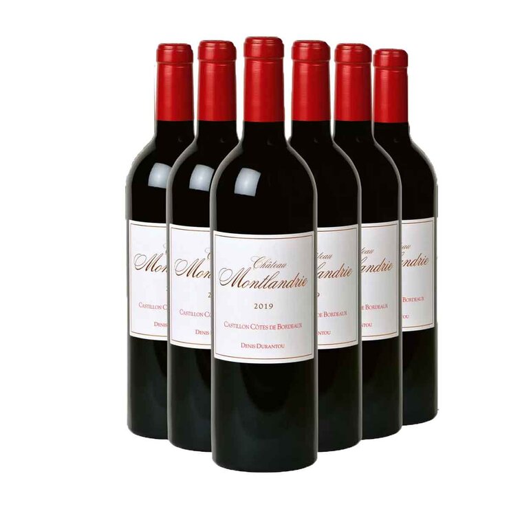 Chateau Montlandrie Cotes De Castillon 2019, 6 x 75cl Chateau Montlandrie Cotes De Castillon 2019, 6 x 75cl