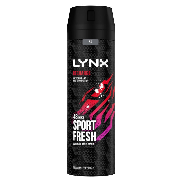 Lynx Recharge Body Spray, 200ml Lynx Recharge Body Spray, 200ml