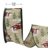 Buy KS Wire Edge Ribbon Country Lodge Dimensions2 Image at Costco.co.uk