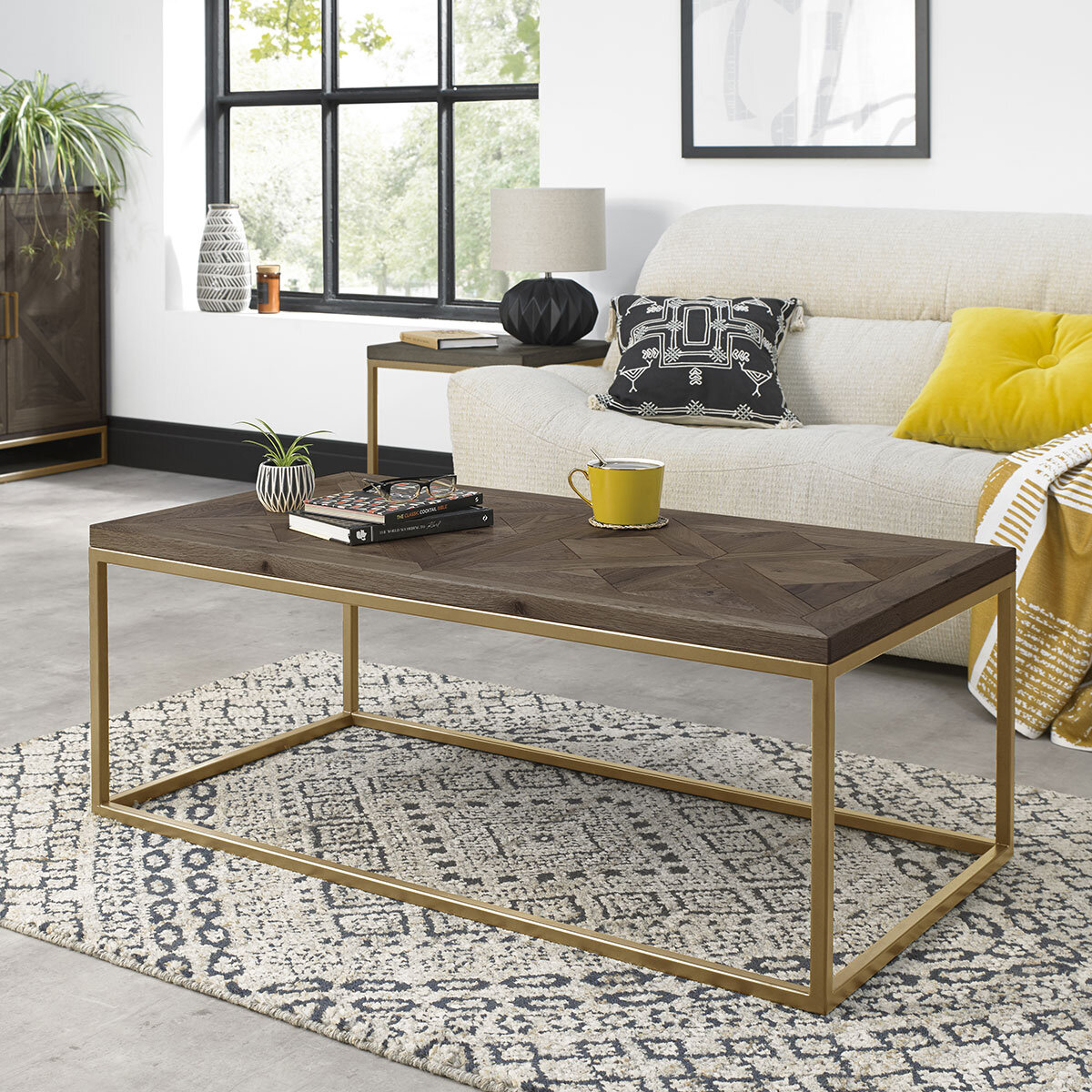 Bentley Designs Astoria Oak Coffee Table Costco UK