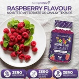 NKD Living Kids Night-Time Gummies Raspberry, 2 x 60 Count NKD Living Kids Night-Time Gummies Raspberry, 2 x 60 Count