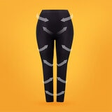 Evenlina full-length micro-massage compression leggings