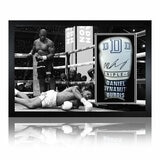 Daniel Dubois Signed Black Glove Iconic Frame