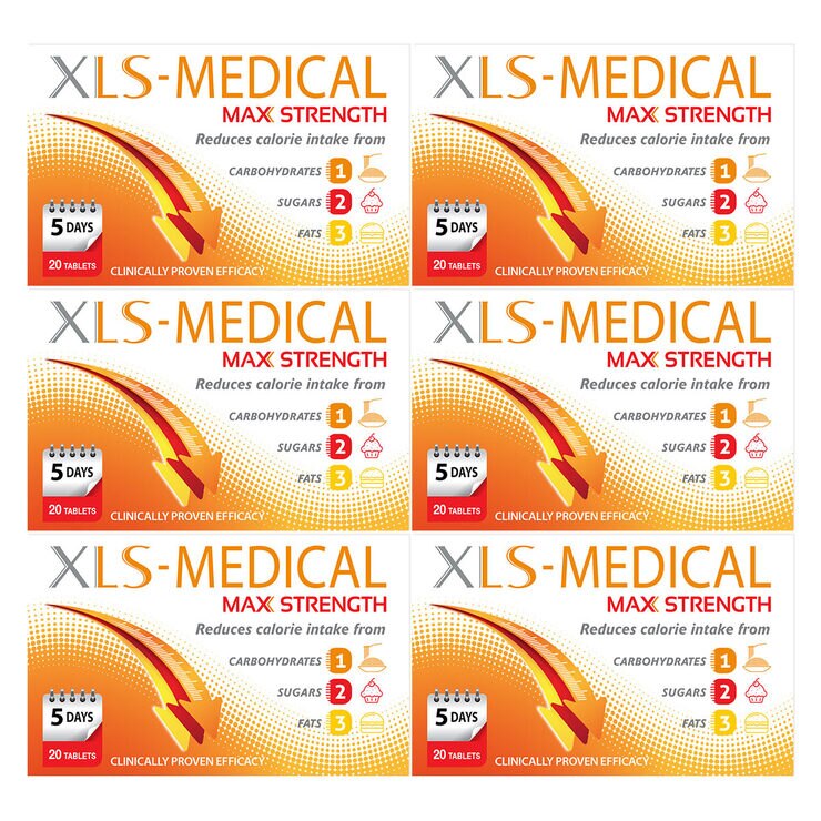 XLS Medical Max Strength, 6 x 20 Tablets Costco UK