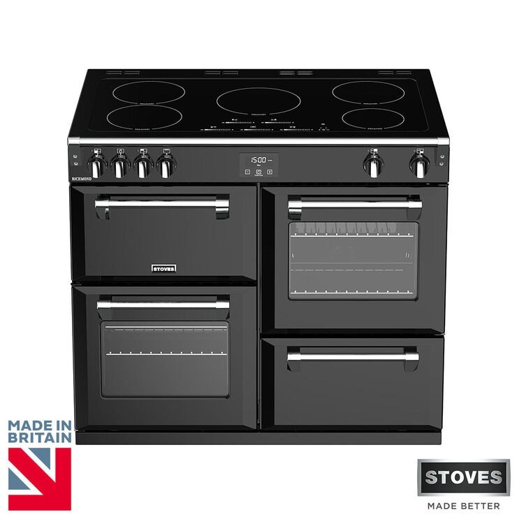 Stoves Richmond S1000Ei, 100cm Induction Range Cooker A Rating in 2
