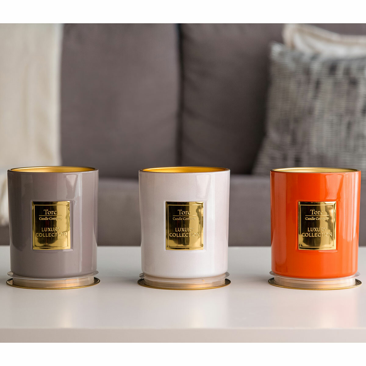 Torc Candles, 3 Pack in 2 Fragrances Torc Candles, 3 Pack in 2 Fragrances