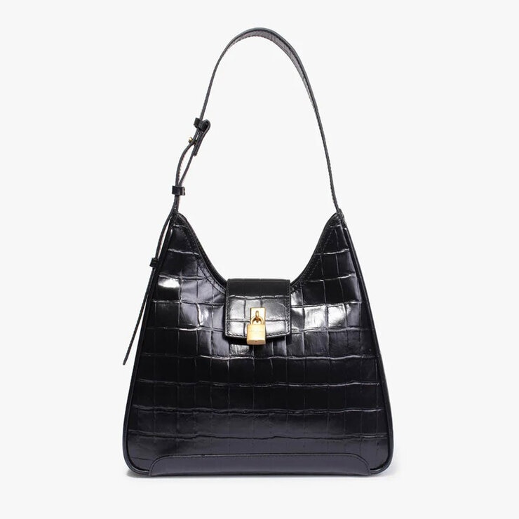 Ted Baker Chelse Padlock Leather Shoulder Bag Ted Baker Chelse Padlock Leather Shoulder Bag