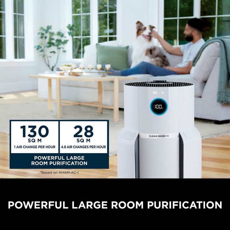 Shark NeverChanges Air Purifier Max Lifestyle Image Shark NeverChanges Air Purifier Max Lifestyle Image