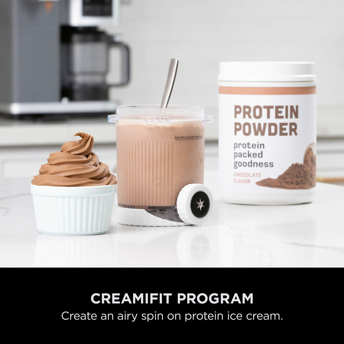 Descrictive image of Ninja Creami Swirl - creamfit program