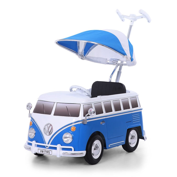 Rollplay VW Camper Van Children's Push Car Blue (12+ Months) Costco UK
