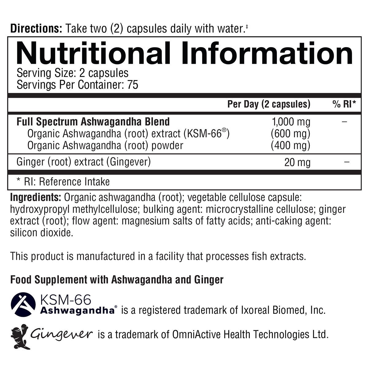 Nutritional Information Nutritional Information