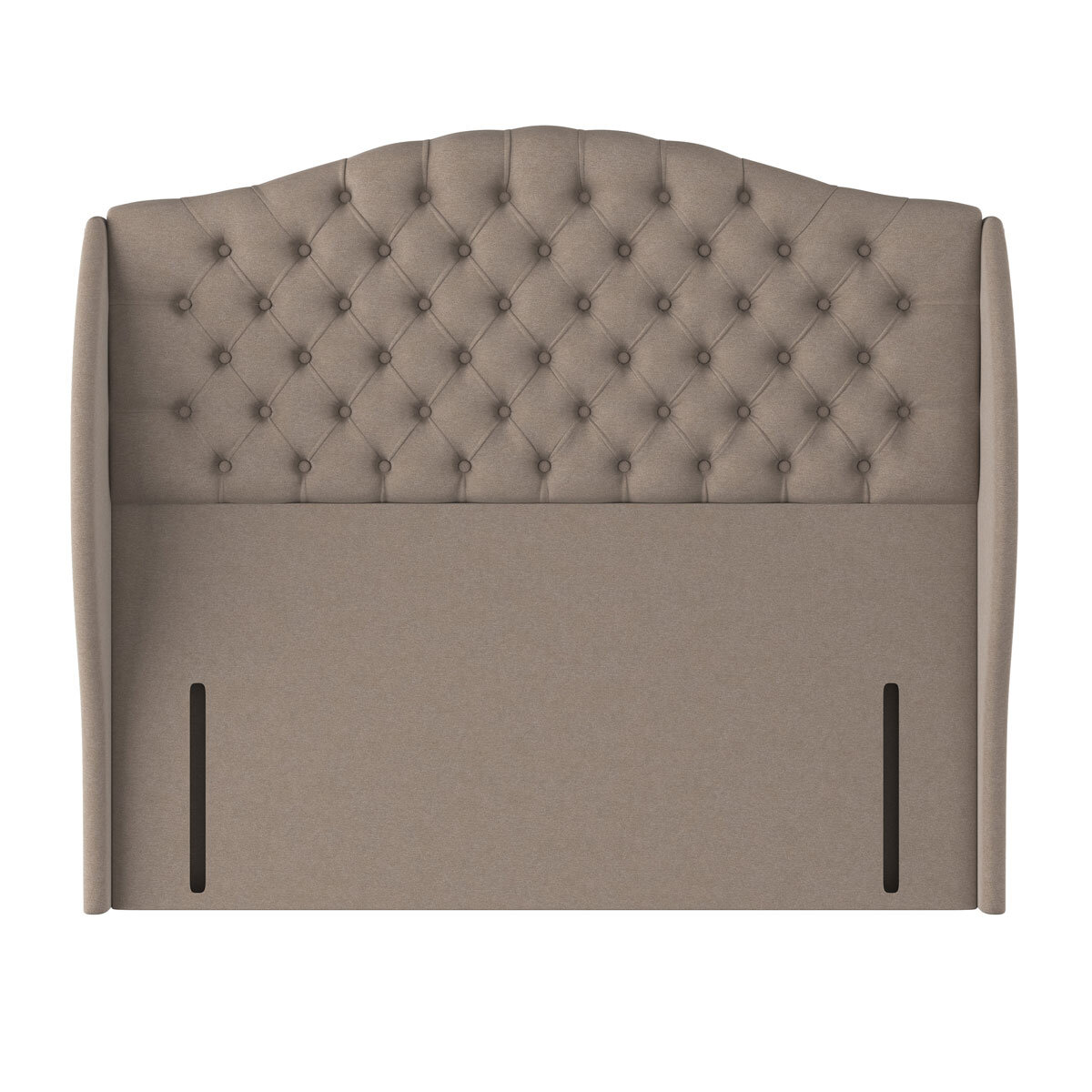 Sealy Richmond Latte Fabric Full Height Headboard in 3 Sizes