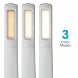 OttLite Wireless Charging LED Table Lamp in White