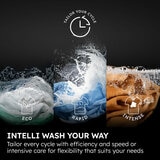 Haier HW120-B14367UUK, 12kg Washing Machine, A Rated in White