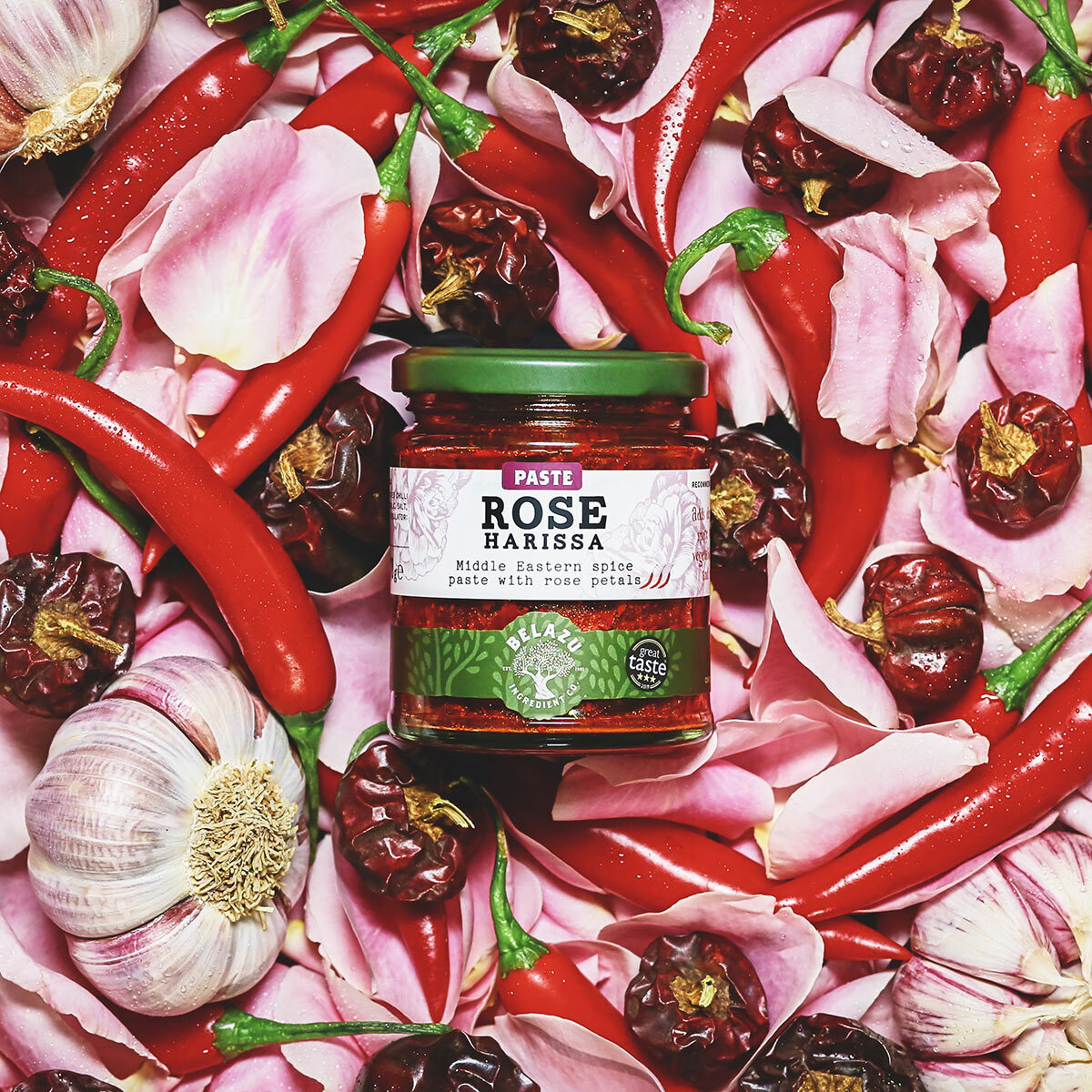 Belazu Rose Harissa, 6 x 170g