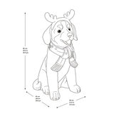 26 inch Christmas Dog Greeter