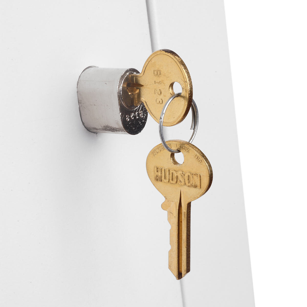Close up image of lock and key