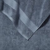 Grandeur 100% Cotton Blue Hand Towel, 2 Pack