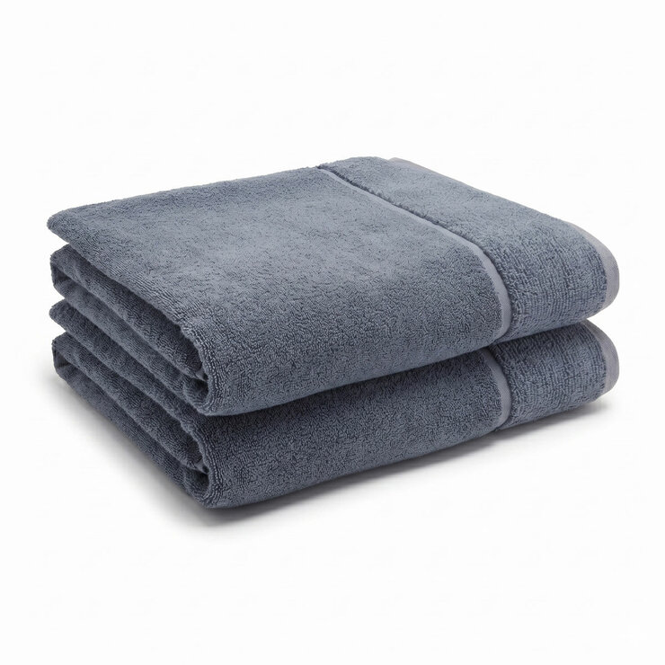 Panda Bamboo & Cotton Bath Sheets, 2 Pack, in 3 Colours Panda Bamboo & Cotton Bath Sheets, 2 Pack, in 3 Colours