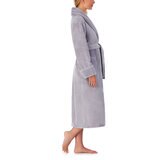 Carole Hochman Women's Plush Robe in Lilac Grey