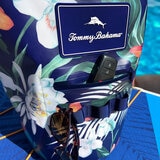 Lifestyle image showing how the straps attach to the bag