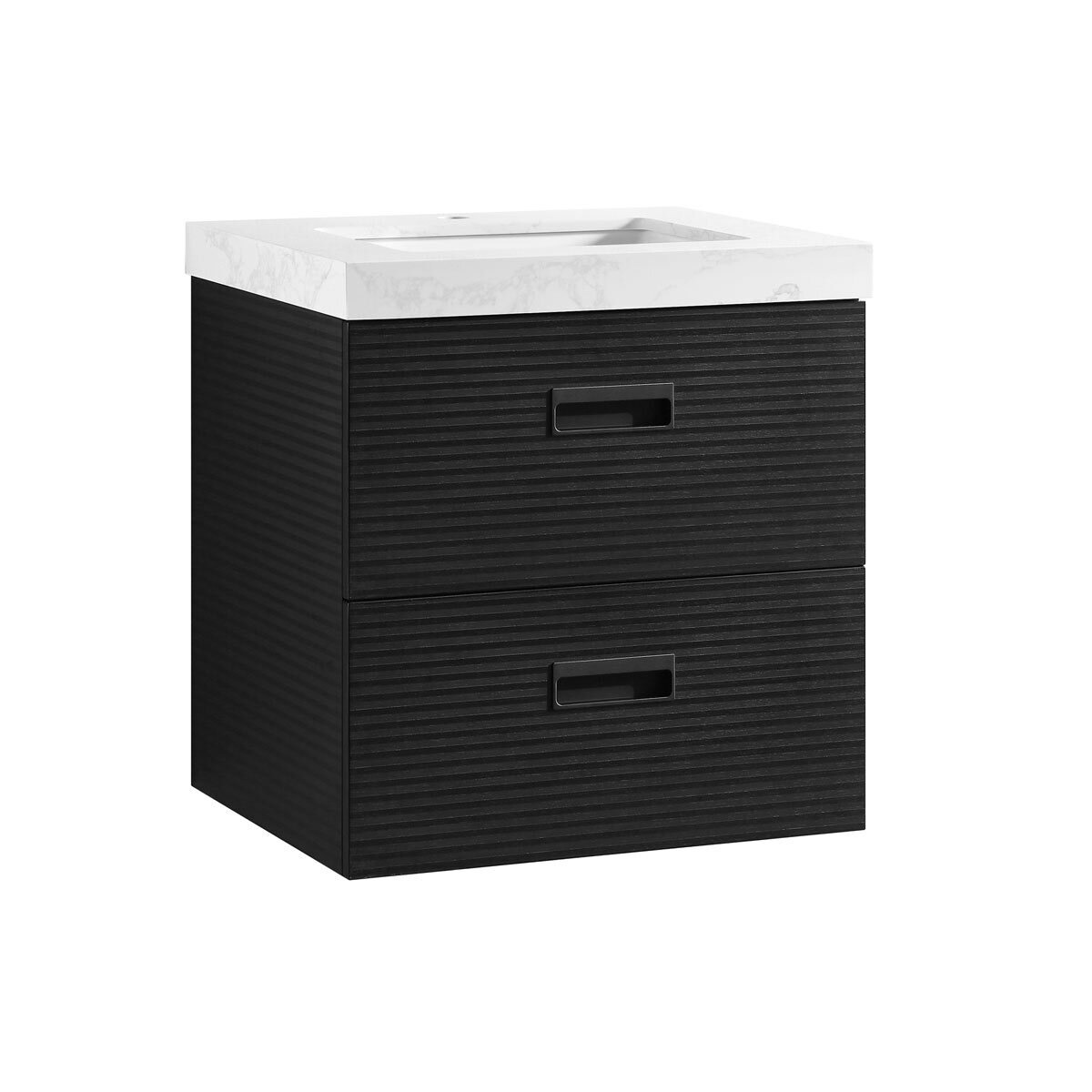 Angled image of OVE Otis 610mm in black on white background Angled image of OVE Otis 610mm in black on white background