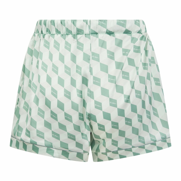 Ted Baker Ladies Satin 2 Piece PJ Set in Green