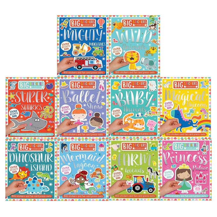Big Stickers For Little Hands 10 Sticker Activity (3+ Years) Big Stickers For Little Hands 10 Sticker Activity (3+ Years)
