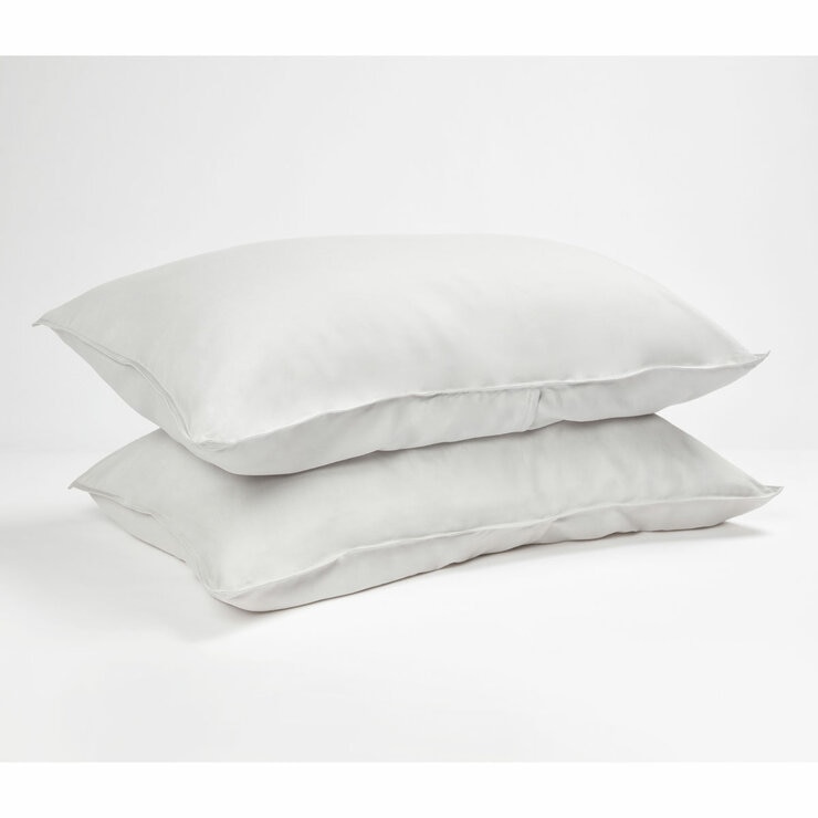 Panda Bamboo & French Linen Grey Duvet Cover Set in 3 Sizes Panda Bamboo & French Linen Grey Duvet Cover Set in 3 Sizes