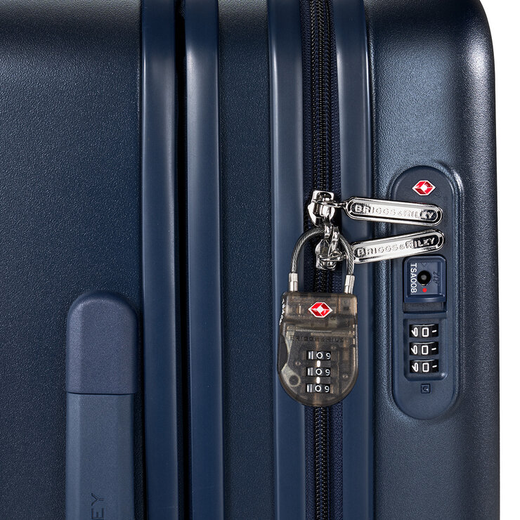 Domestic Carry-On Expandable Spinner, Navy Domestic Carry-On Expandable Spinner, Navy