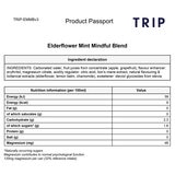 Elderflower Mint Nutritional Information Elderflower Mint Nutritional Information