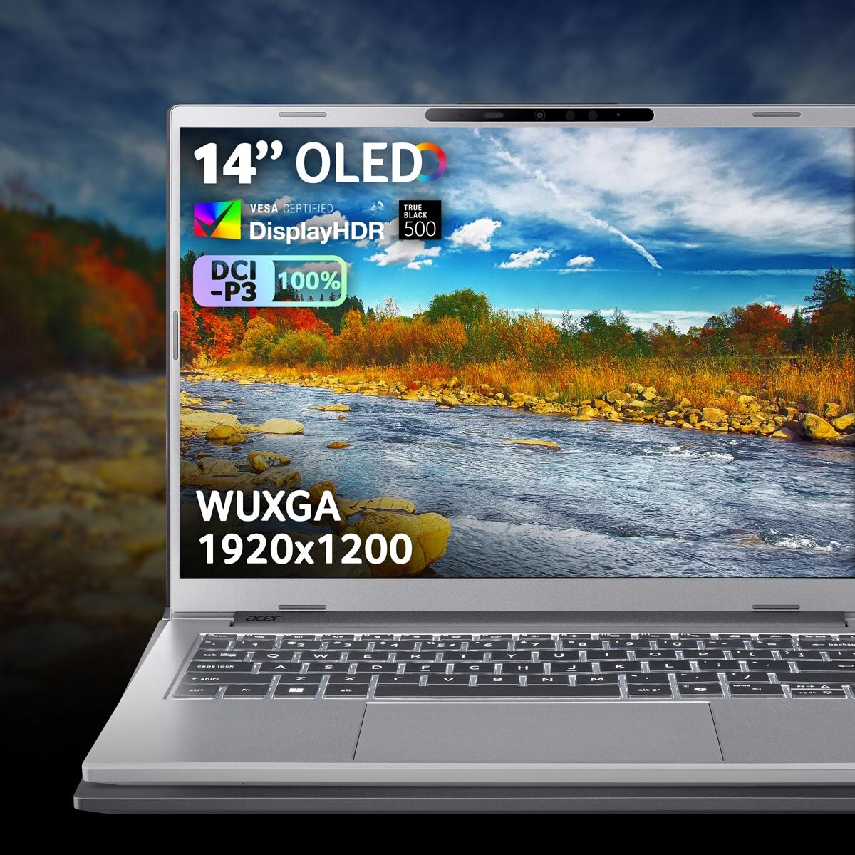 Acer Aspire 14, Ryzen AI 5, 16GB RAM, 512GB SSD, 14 Inch Laptop, NX.JNZEK.001