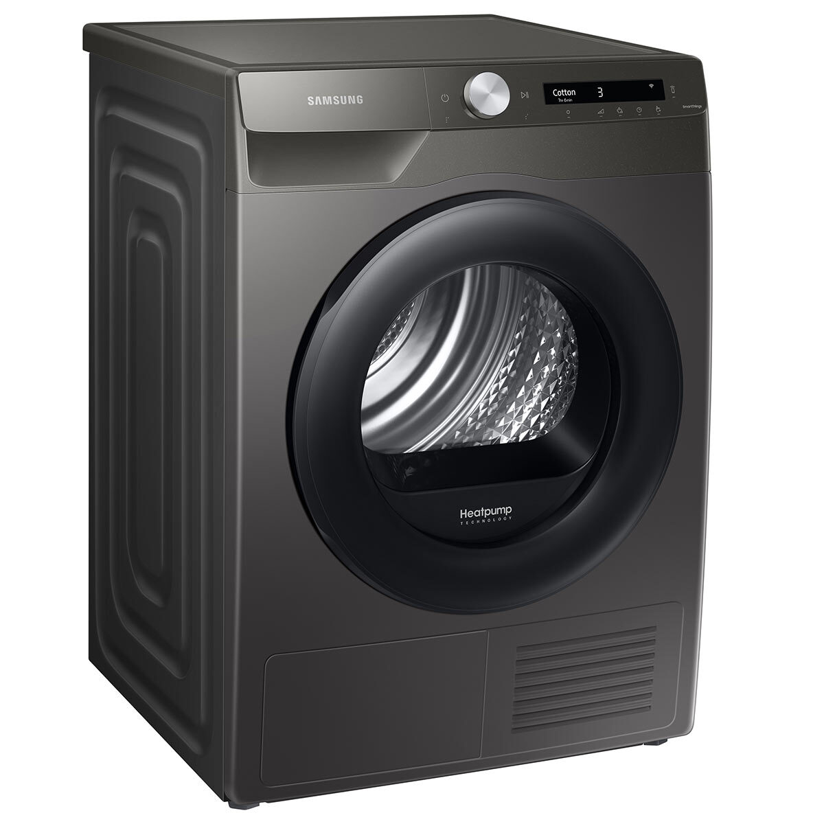 Samsung Series 5+ DV80T5220AN/S1, 8kg, Heat Pump Tumble Dryer, A