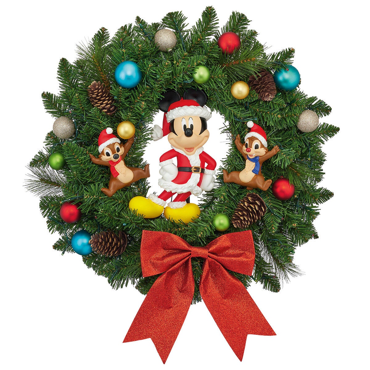22 inch Disney Holiday Wreath With LED Lights 22 inch Disney Holiday Wreath With LED Lights