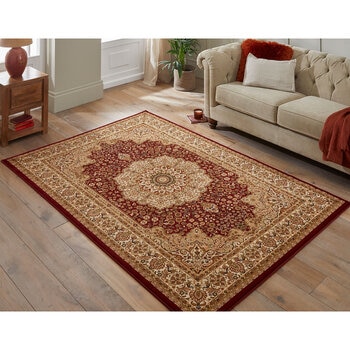Concept Looms Grand Heritage GH101 Red Rug, in 2 Sizes