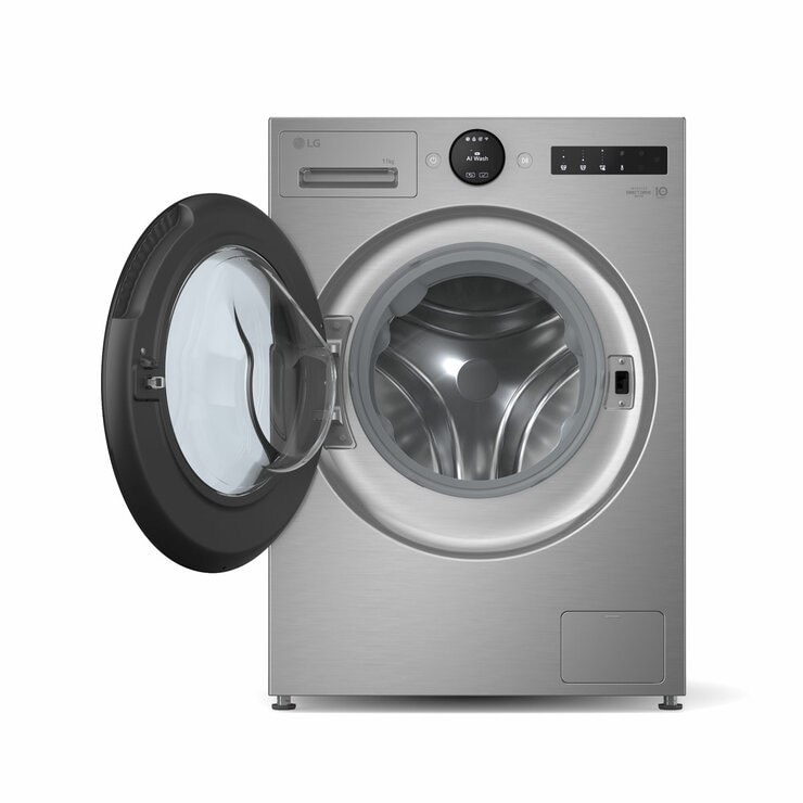 LG F4X7011TSB 11kg, 1400rpm, Washing Machine, A Rated in Silver
