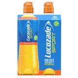 Lucozade Sport Orange, 4 x 500ml