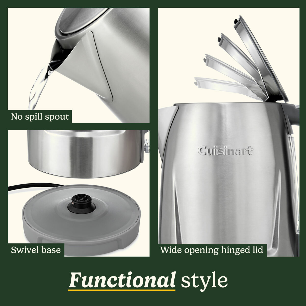 Cuisinart Core Collection Kettle & Toaster Bundle