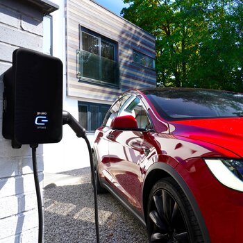 Installed Go Zero - Optimus Fast Electric Vehicle Smart Home Charger 7.4kW 