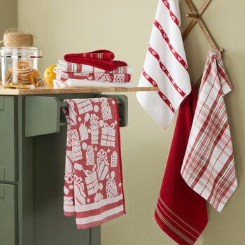 Holiday Kitchen Towel 4 Pack in 4 designs