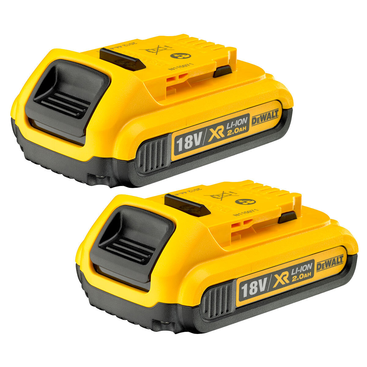 DEWALT® 18V XR LiIon Brushless Compact Hammer Drill Driver & 2 AH