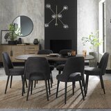 Bentley Designs Vintage 6-8 Extendable Table with 6 Chairs