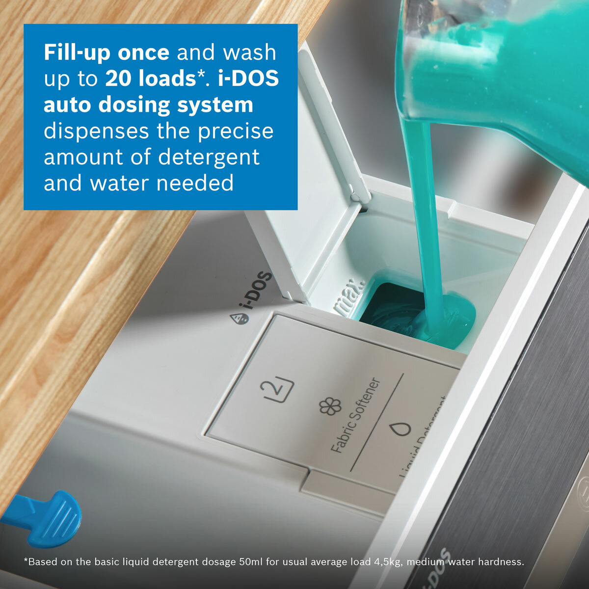 Bosch WGH254A0GB Series 6 10kg Washing Machine, A rated in White