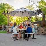 Lifetime 3.6ft (1.11m) Round Picnic Table - Model 260205