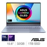 ASUS Vivobook S, Intel Core Ultra 9, 32GB RAM, 1TB SSD, 15.6 Inch OLED Laptop, S5506MA-MA025W