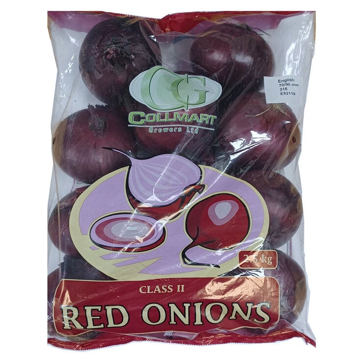 2.5KG Bag of red Onions 2.5KG Bag of red Onions
